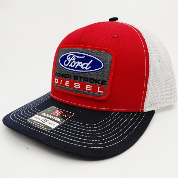Handmade Other - Ford Power Stroke Diesel Richardson 112 Trucker Hat Snapback New